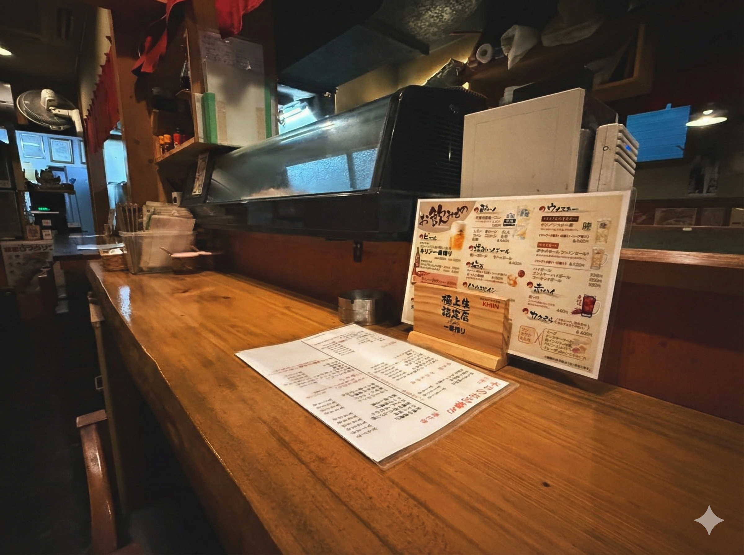 五感で楽しむライブキッチン カウンター席