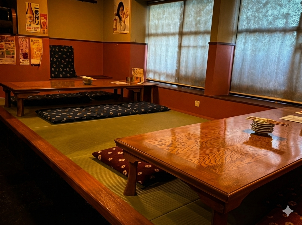 喜ぶん屋 偶達の落ち着いた空間